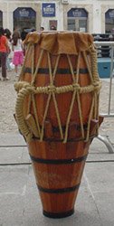 Atabaque, the drum of capoeira