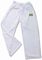 Typical capoeira pants called abadas