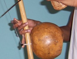 Closed note of the berimbau