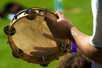 Panderio, the instrument of Brazil